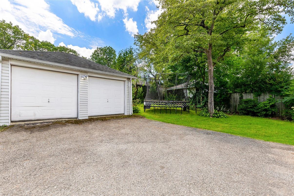 Backyard, Detached Garage, Exterior