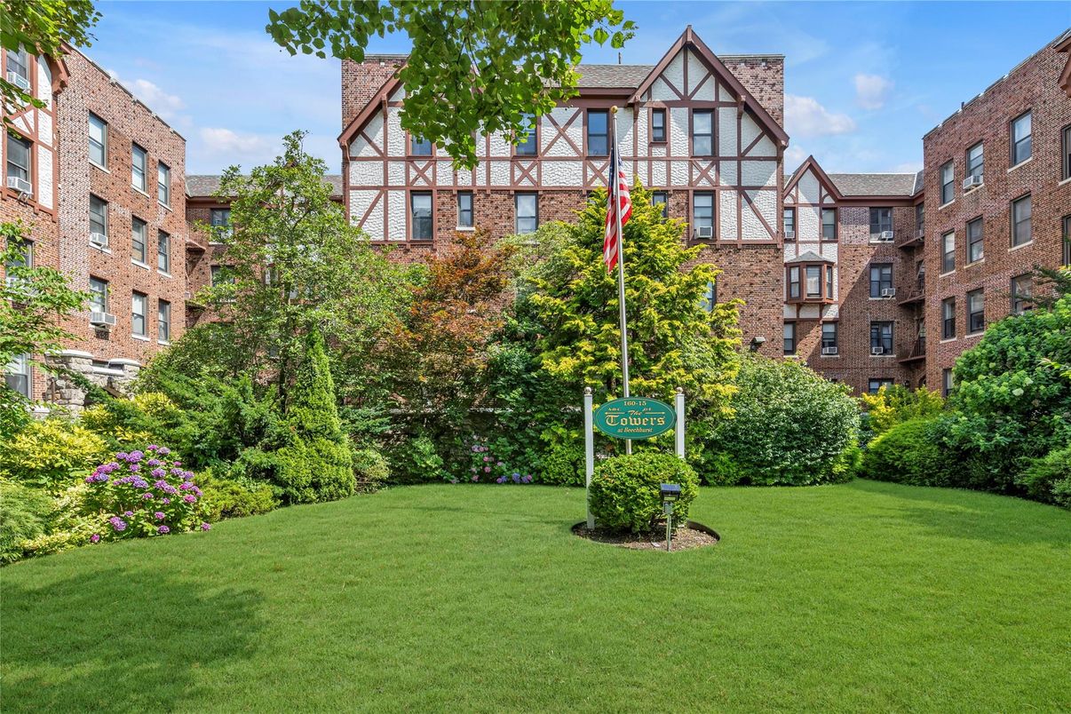 Exterior, Facade, Brick Facade, Tudor Revival