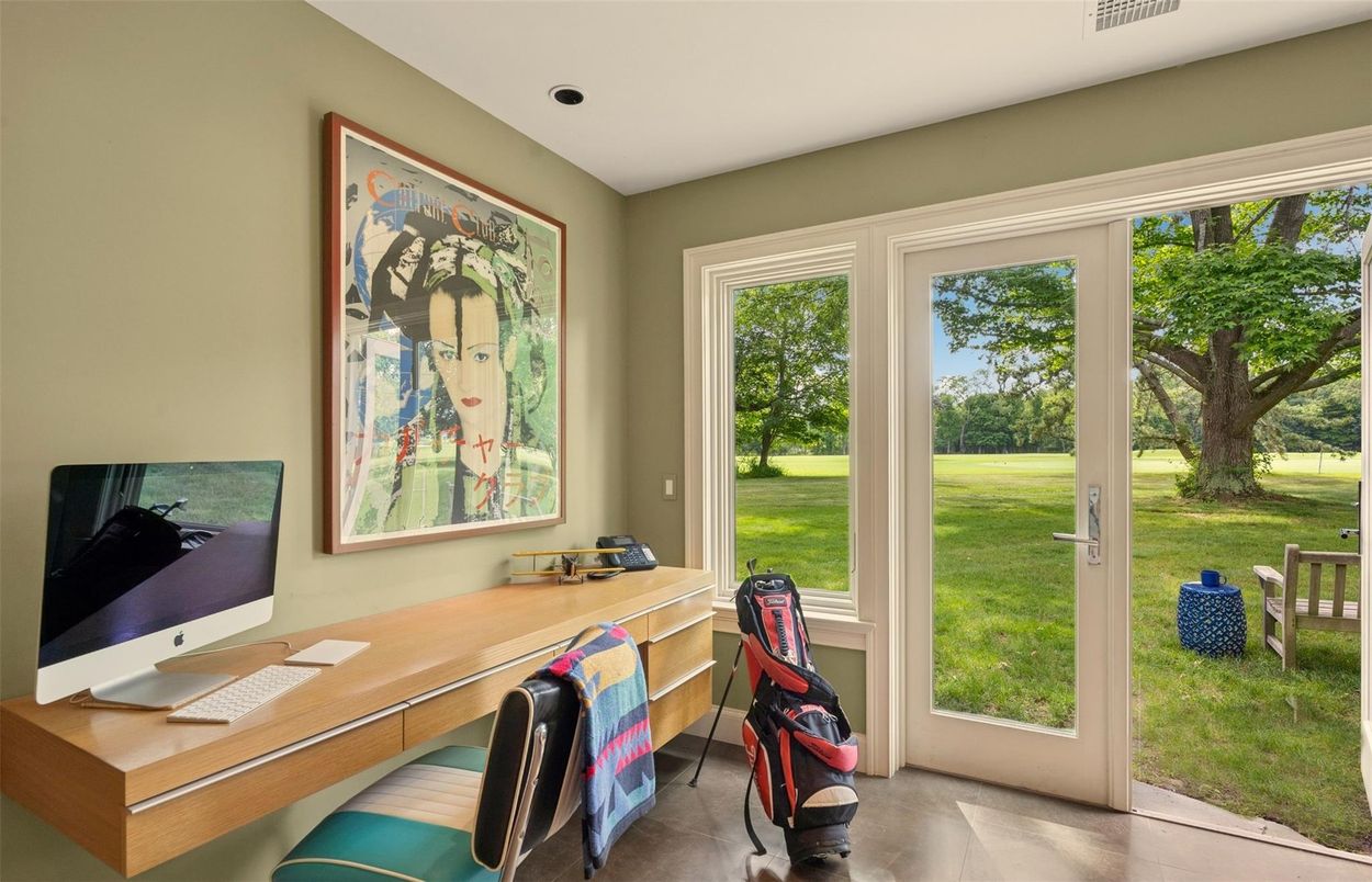 Home Office, Interior, Recessed Lighting
