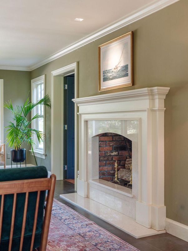 Fireplace, Interior, Recessed Lighting