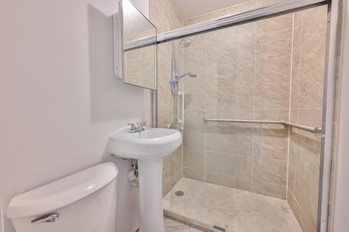 Bathroom, Glass Shower, Interior