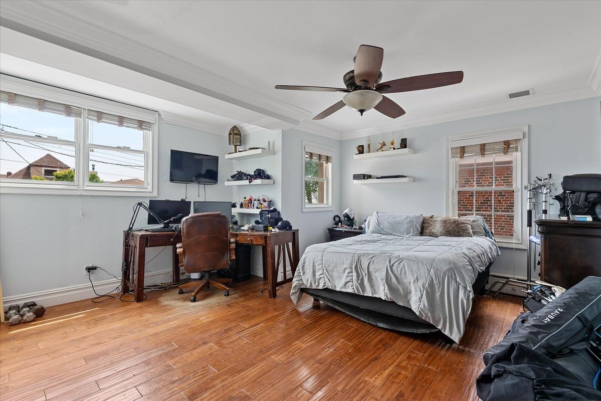 Bedroom, Home Office, Interior, Wood Texture Flooring