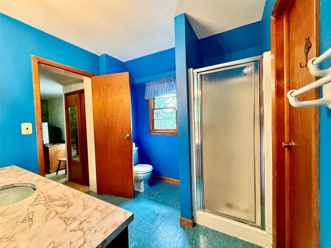 Bathroom, Glass Shower, Interior