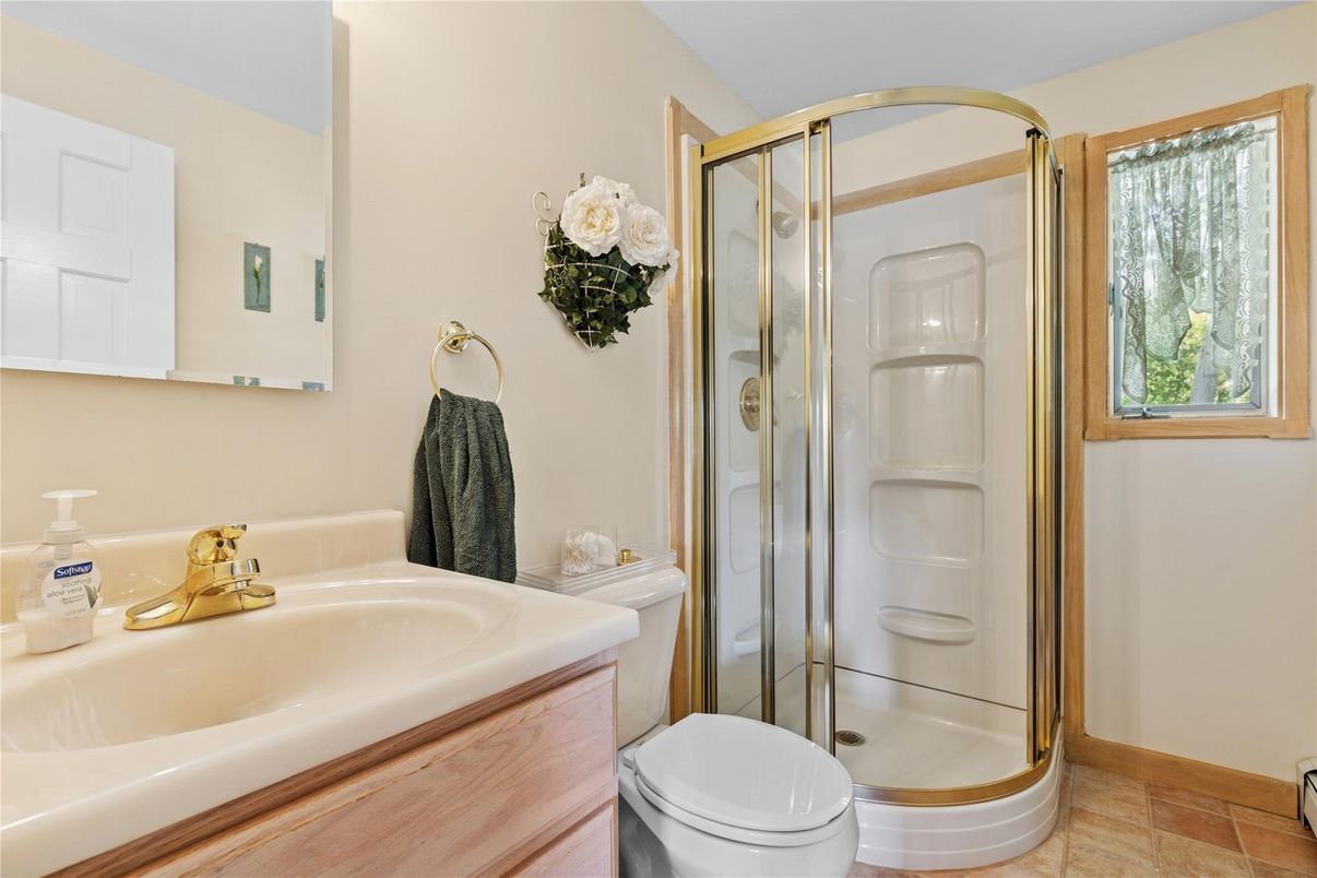 Bathroom, Glass Shower, Interior