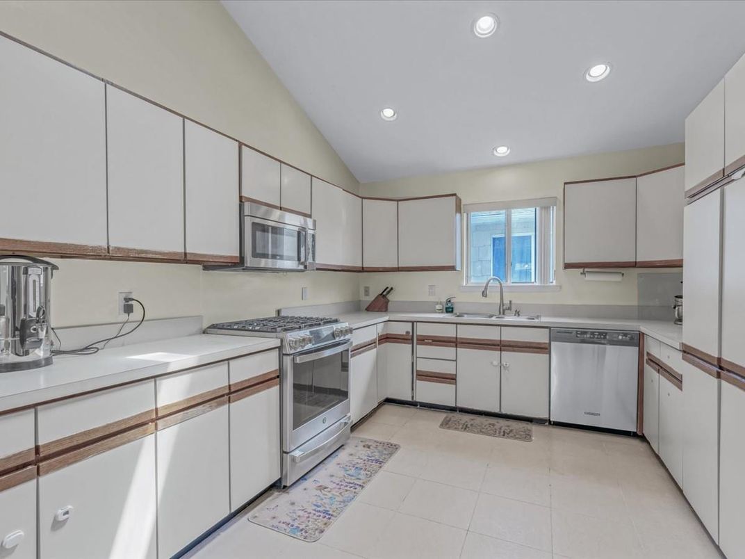 Interior, Kitchen, Recessed Lighting, Stainless Steel Appliances