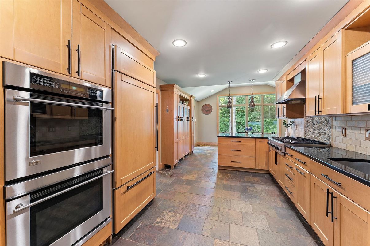 Interior, Kitchen, Recessed Lighting, Stainless Steel Appliances