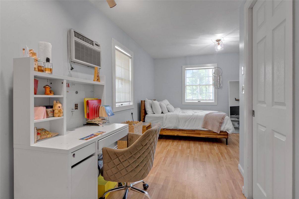 Bedroom, Home Office, Interior, Wood Texture Flooring