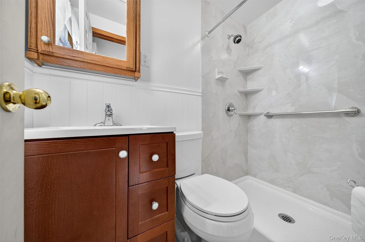 Bathroom, Interior, Marble Walls