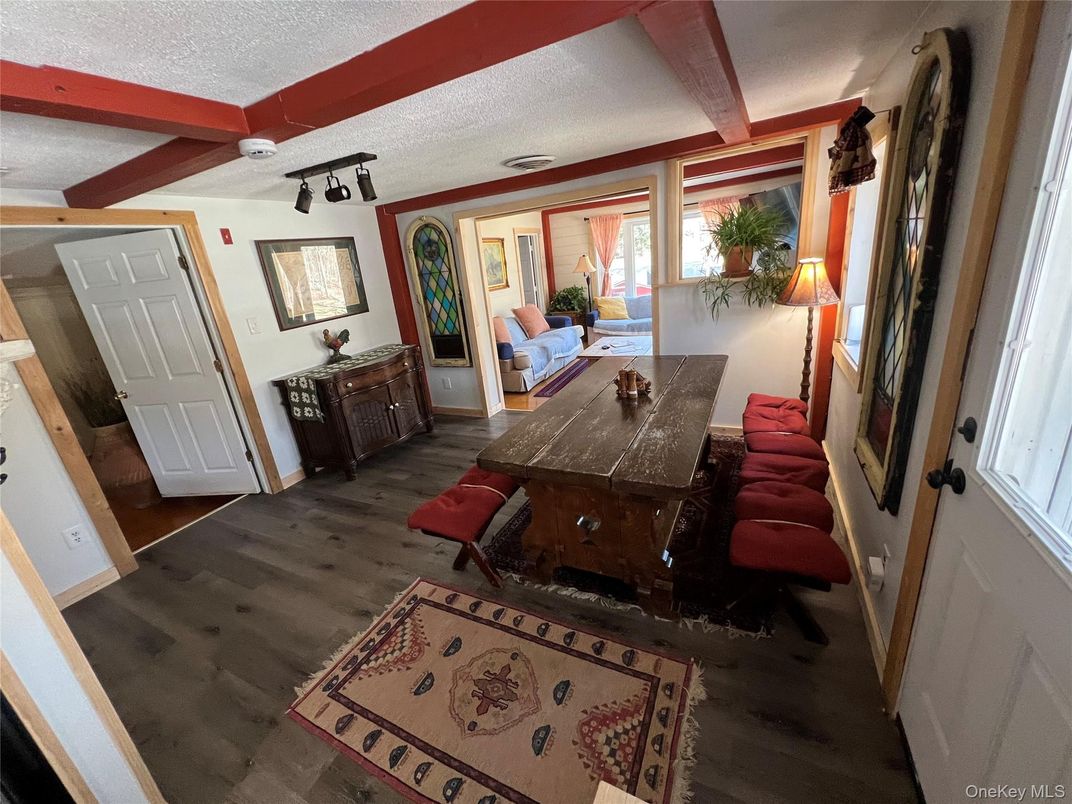 Interior, Wooden Beams, Wood Texture Flooring