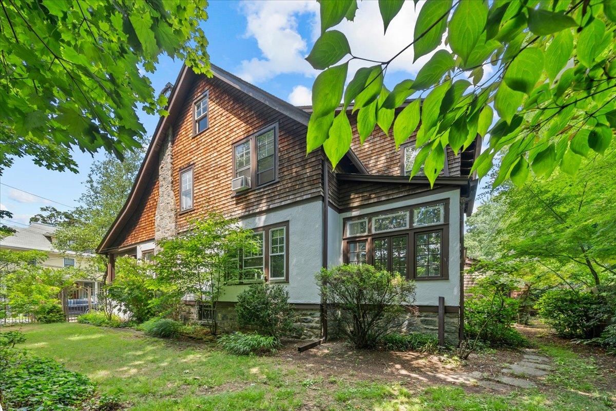Exterior, Facade, Brick Facade, Tudor Revival