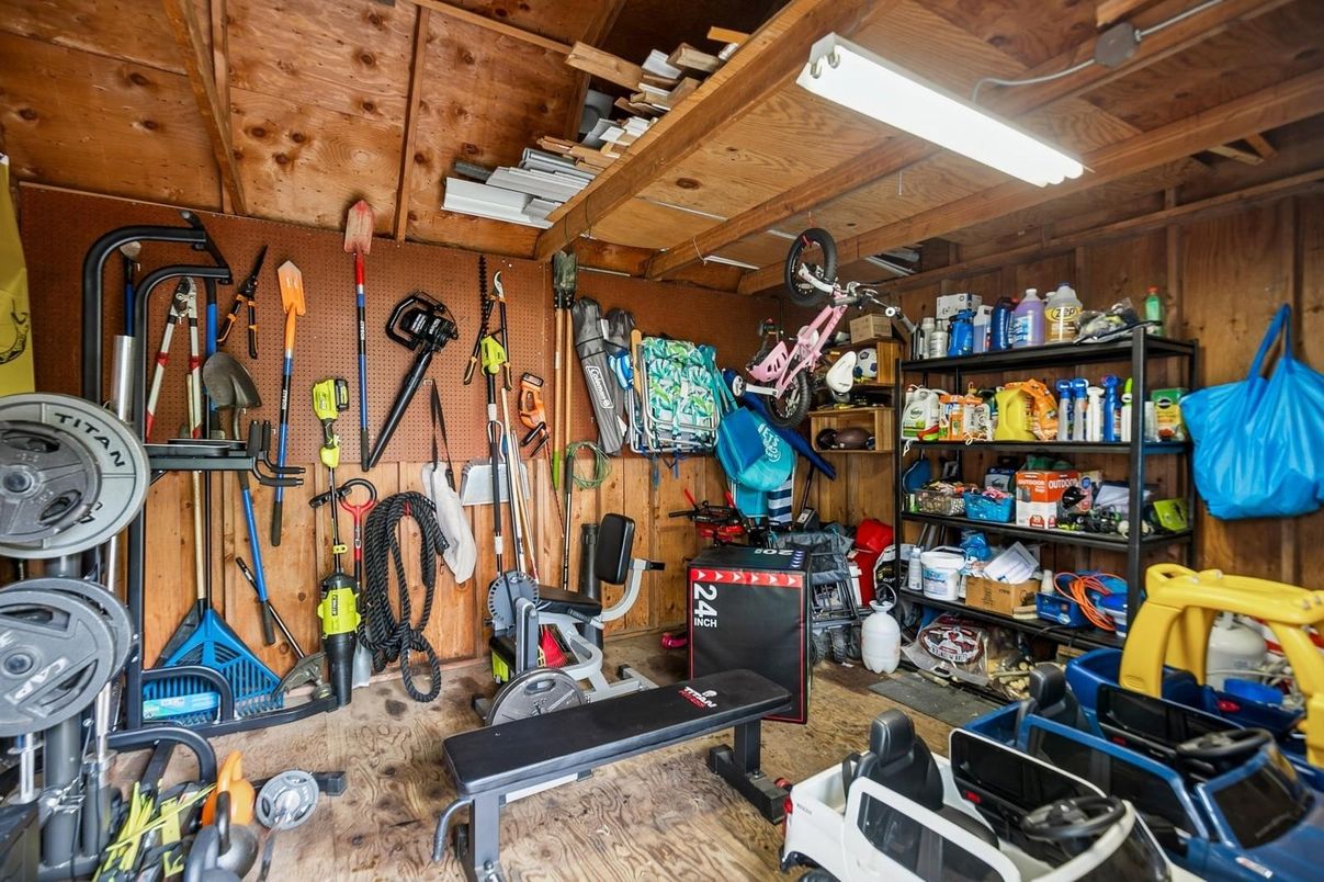 Fitness Equipment, Interior, Wooden Beams, Wooden Ceilings, Wooden Walls