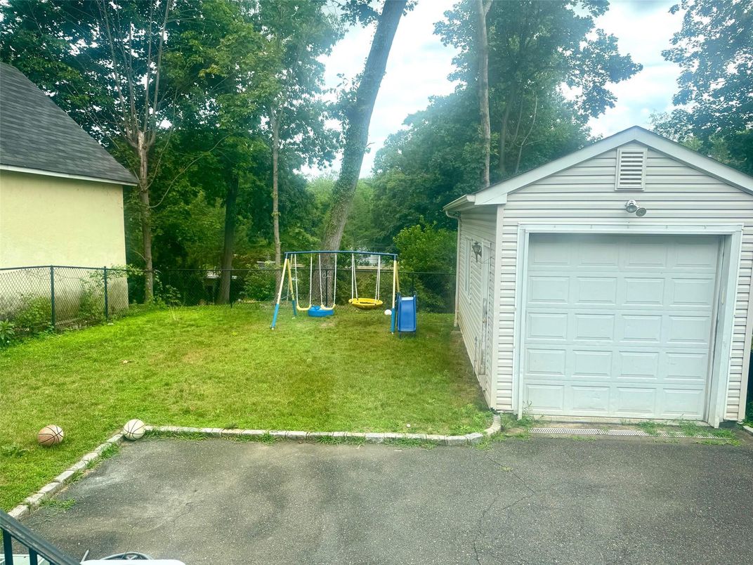 Backyard, Detached Garage, Exterior, Playground