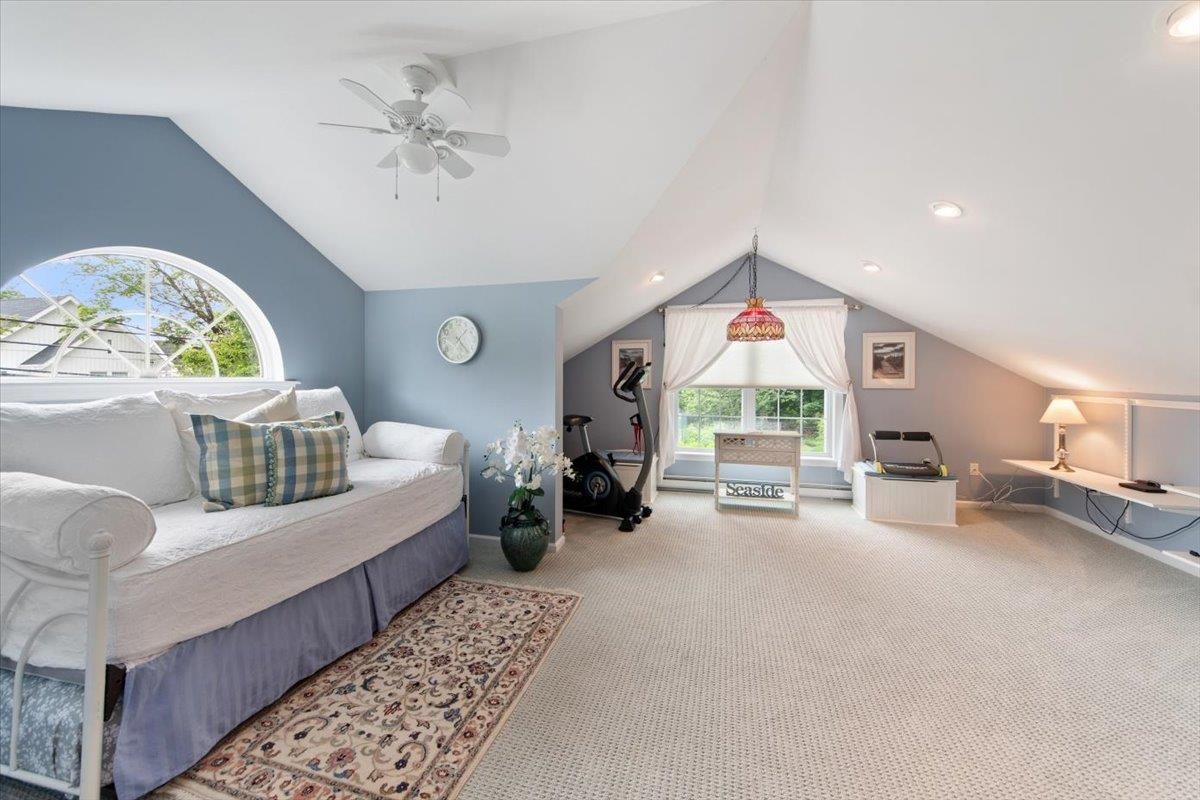 Bedroom, Fitness Equipment, Interior, Recessed Lighting