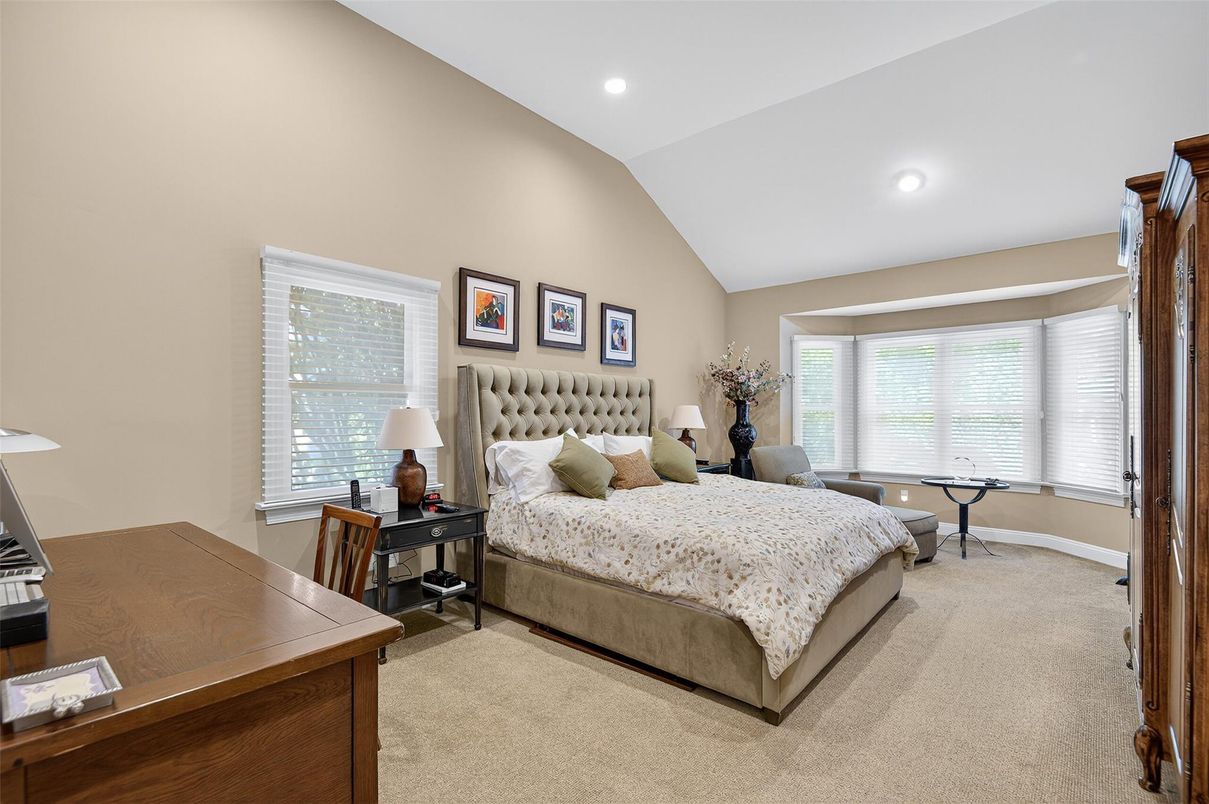 Bedroom, Home Office, Interior, Recessed Lighting
