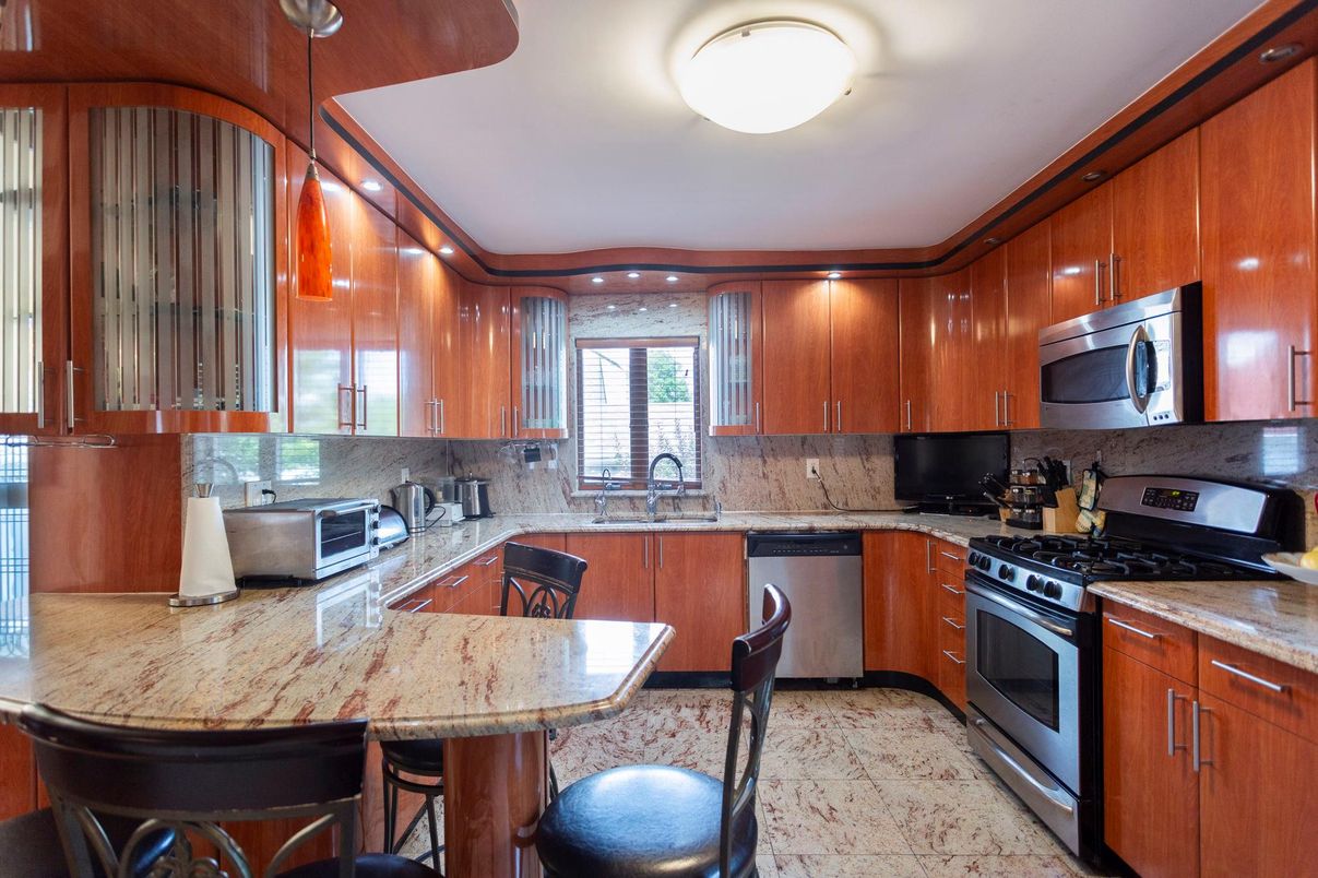 Interior, Kitchen, Recessed Lighting, Stainless Steel Appliances