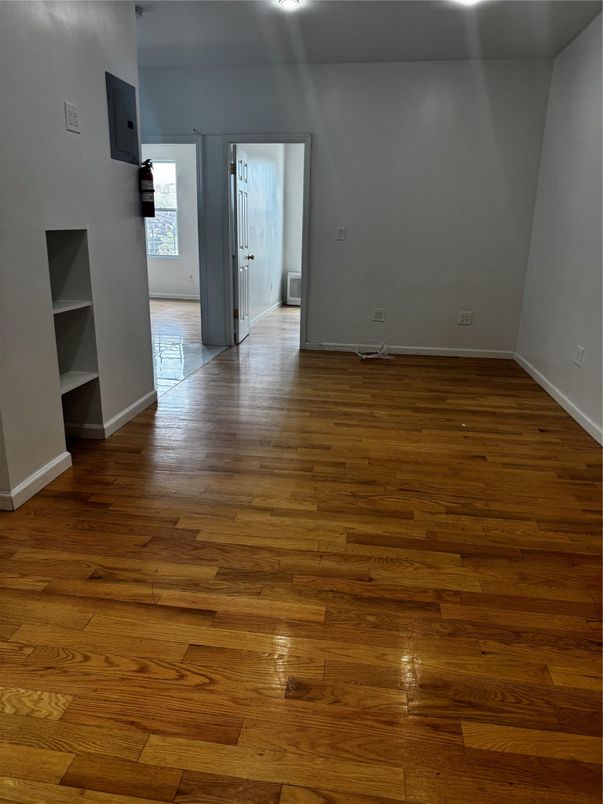 Empty room, Interior, Wood Texture Flooring