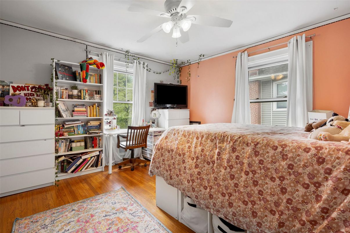 Bedroom, Home Office, Interior, Wood Texture Flooring