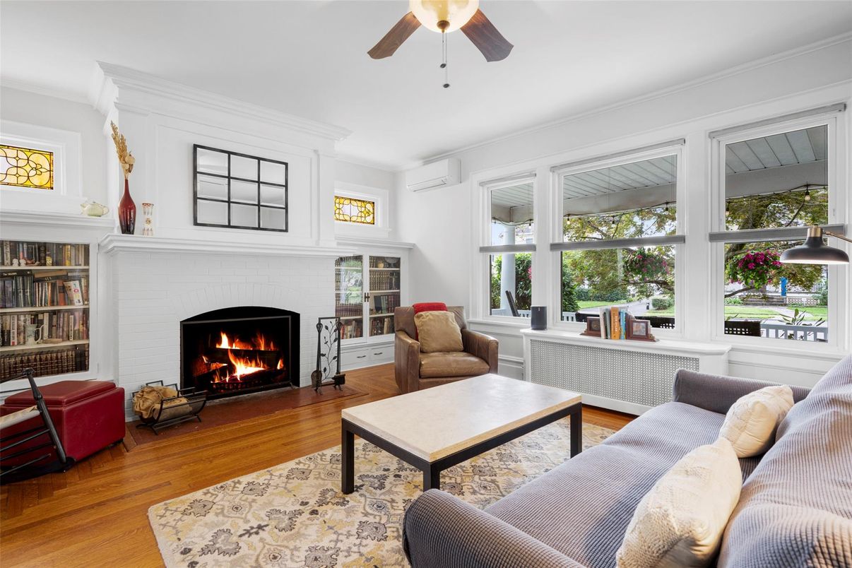 Fireplace, Interior, Living room, Wood Texture Flooring
