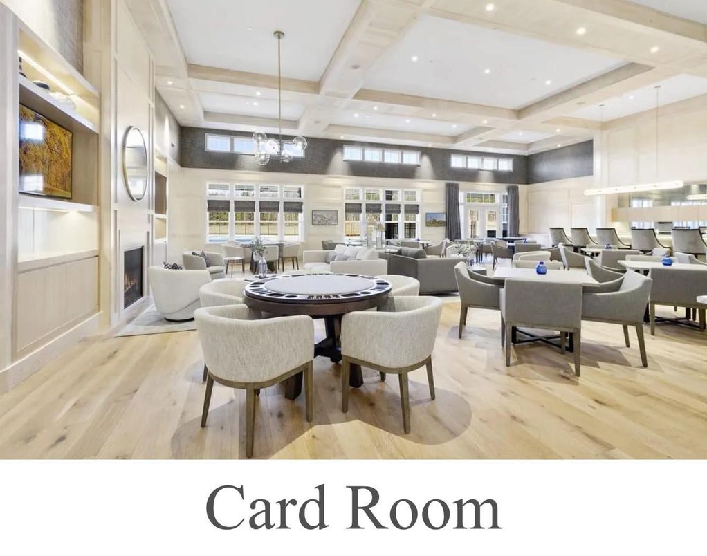 Dining room, Fireplace, Interior, Living room, Pendant Lights, Recessed Lighting, Wood Texture Flooring