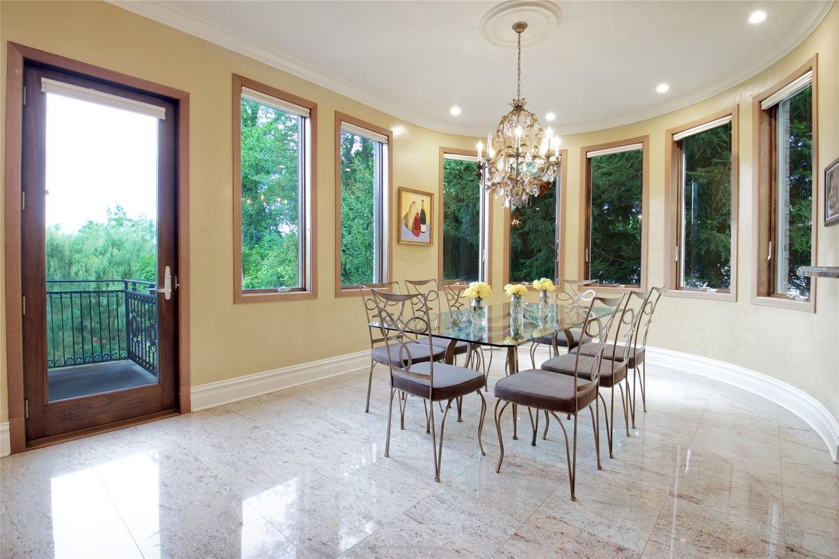 Chandelier, Dining room, Interior, Recessed Lighting