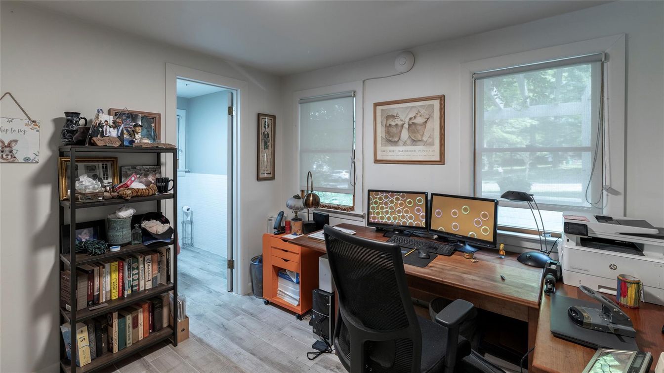 Home Office, Interior, Wood Texture Flooring
