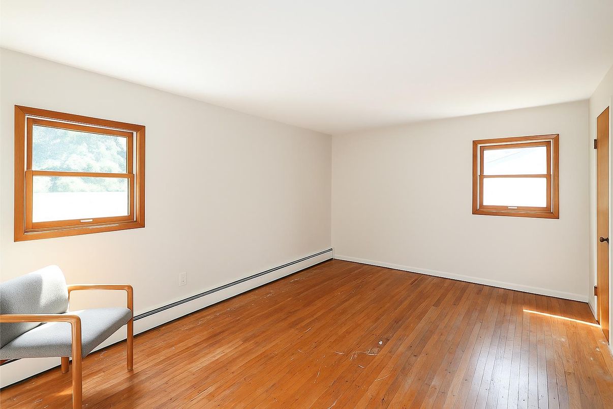 Empty room, Interior, Wood Texture Flooring