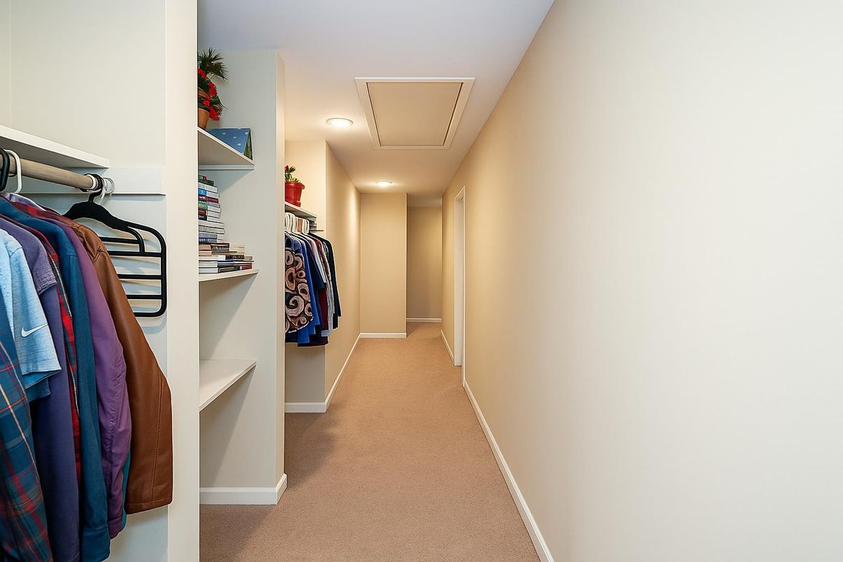 Interior, Recessed Lighting, Walk-in Closets