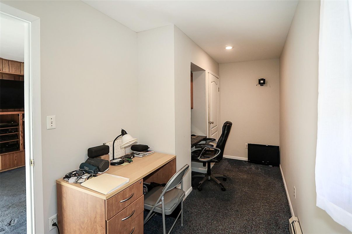 Home Office, Interior, Recessed Lighting