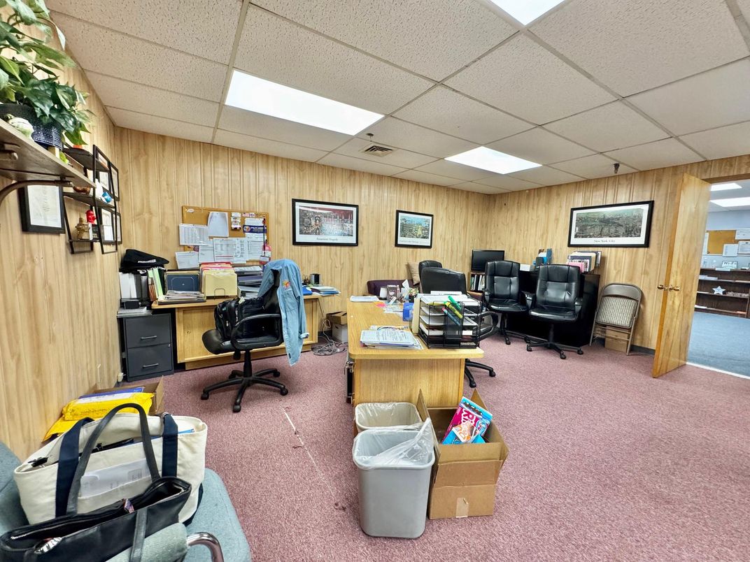 Home Office, Interior, Recessed Lighting, Wooden Walls