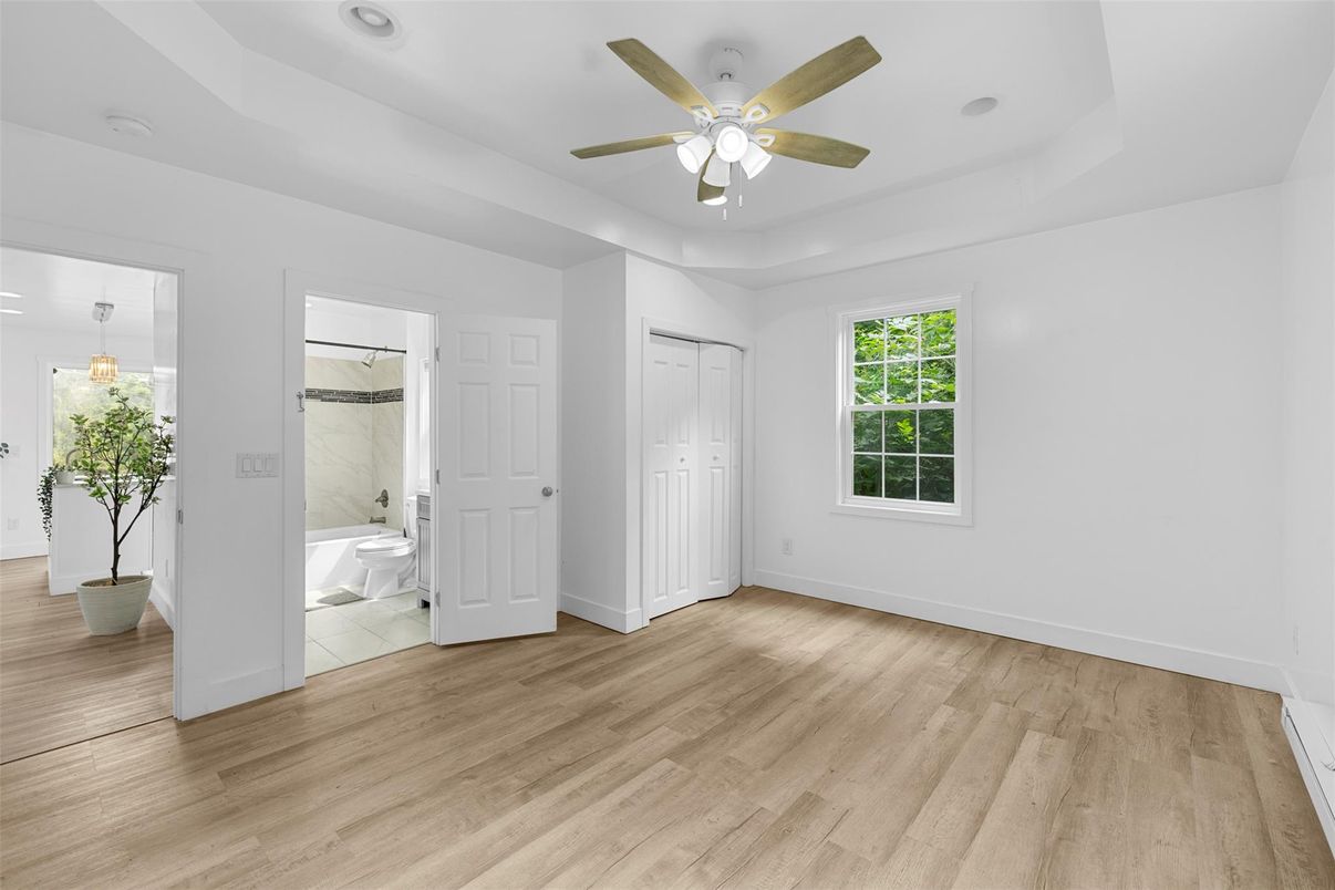 Bathroom, Empty room, Interior, Wood Texture Flooring