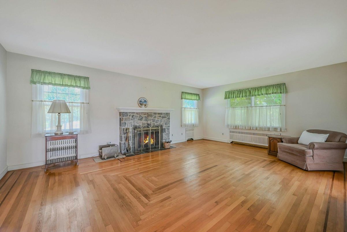 Fireplace, Interior, Wood Texture Flooring
