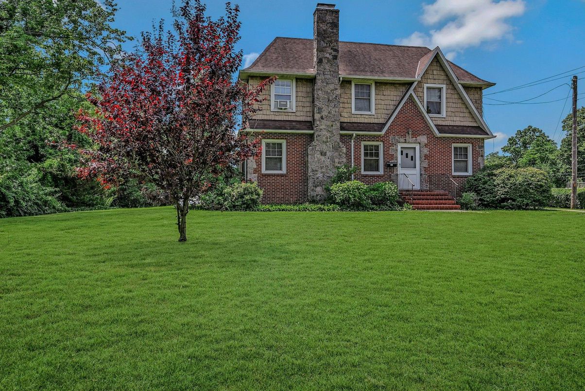 Exterior, Facade, Brick Facade, Tudor Revival