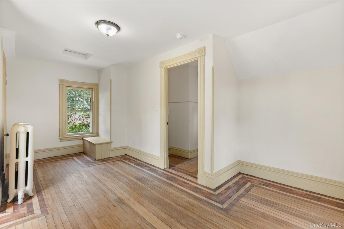 Empty room, Interior, Wood Texture Flooring