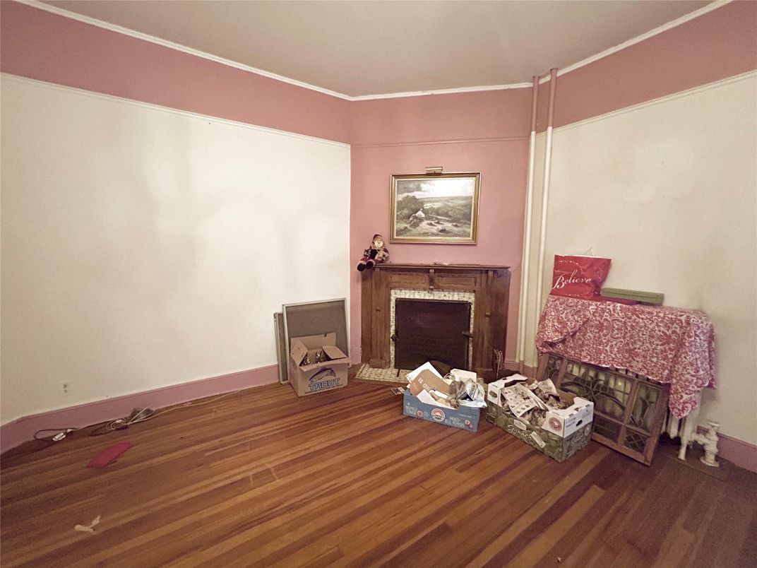 Fireplace, Interior, Wood Texture Flooring