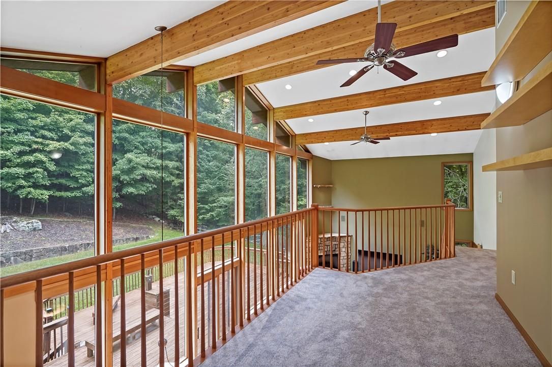 Interior, Recessed Lighting, Wooden Beams