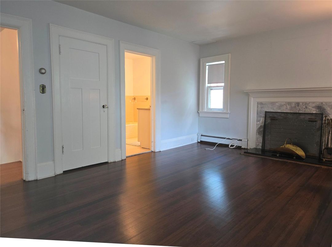 Empty room, Fireplace, Interior, Wood Texture Flooring