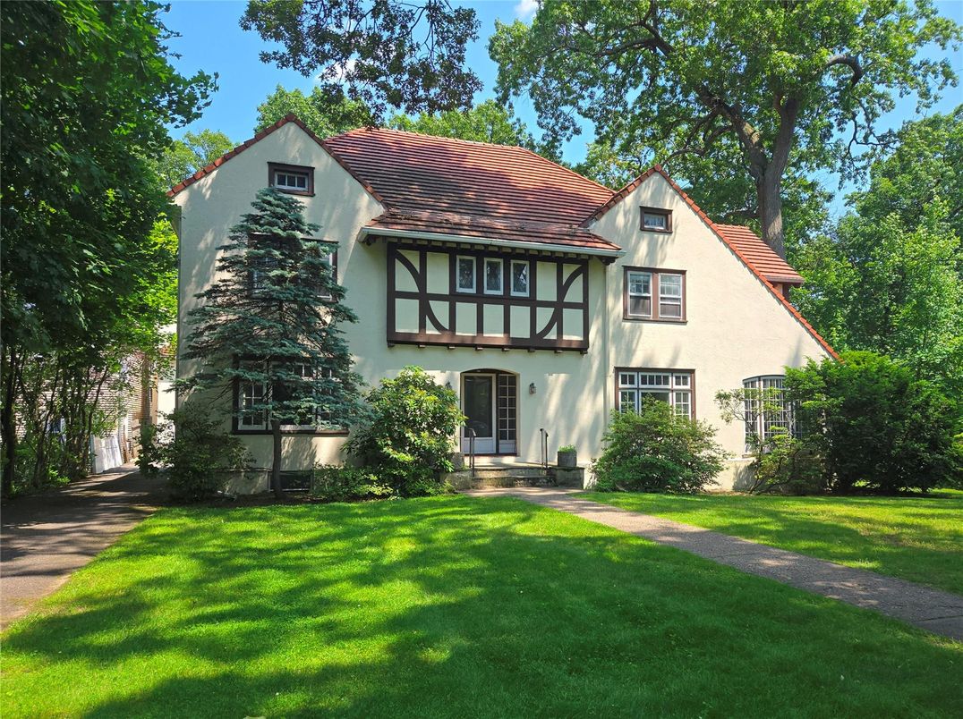 Backyard, Exterior, Facade, Tudor Revival