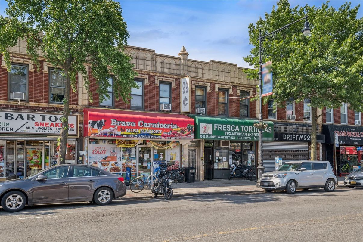 Exterior, Facade, Brick Facade, Condo Building
