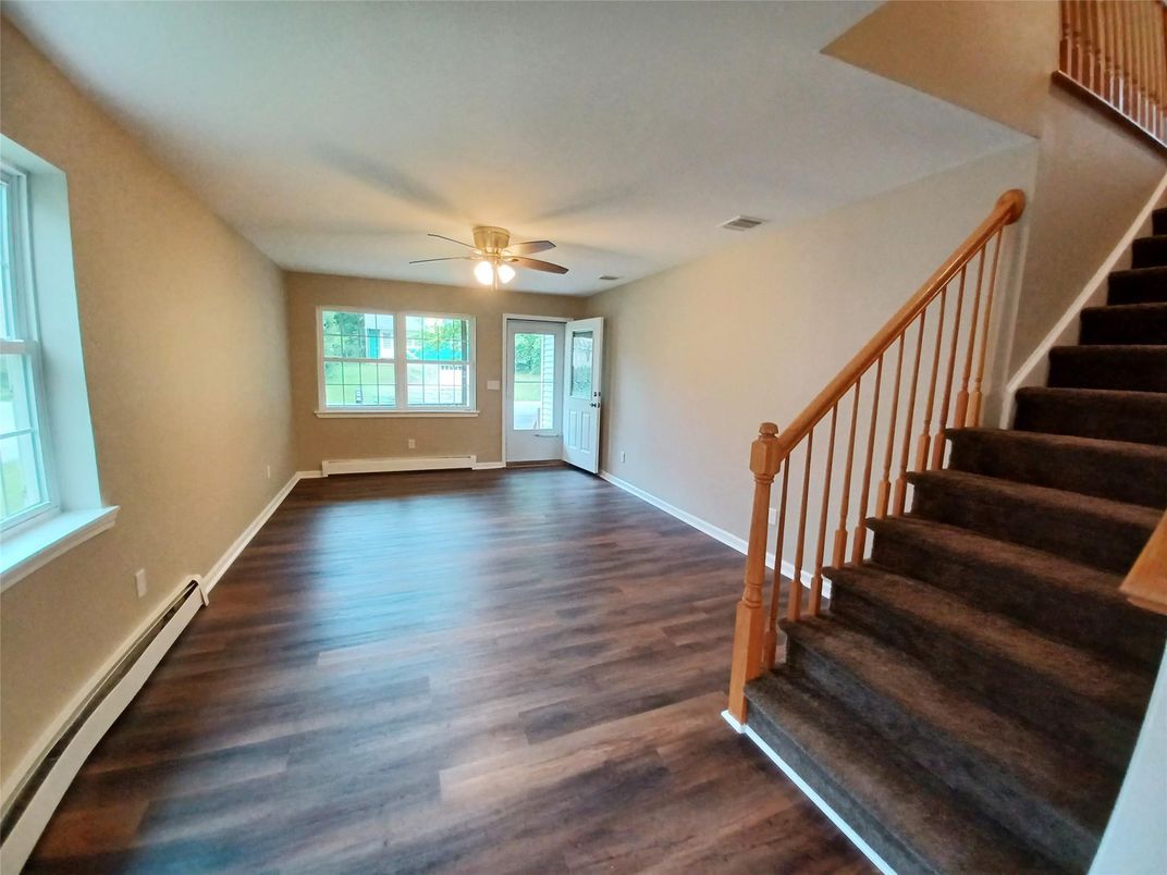 Empty room, Interior, Wood Texture Flooring