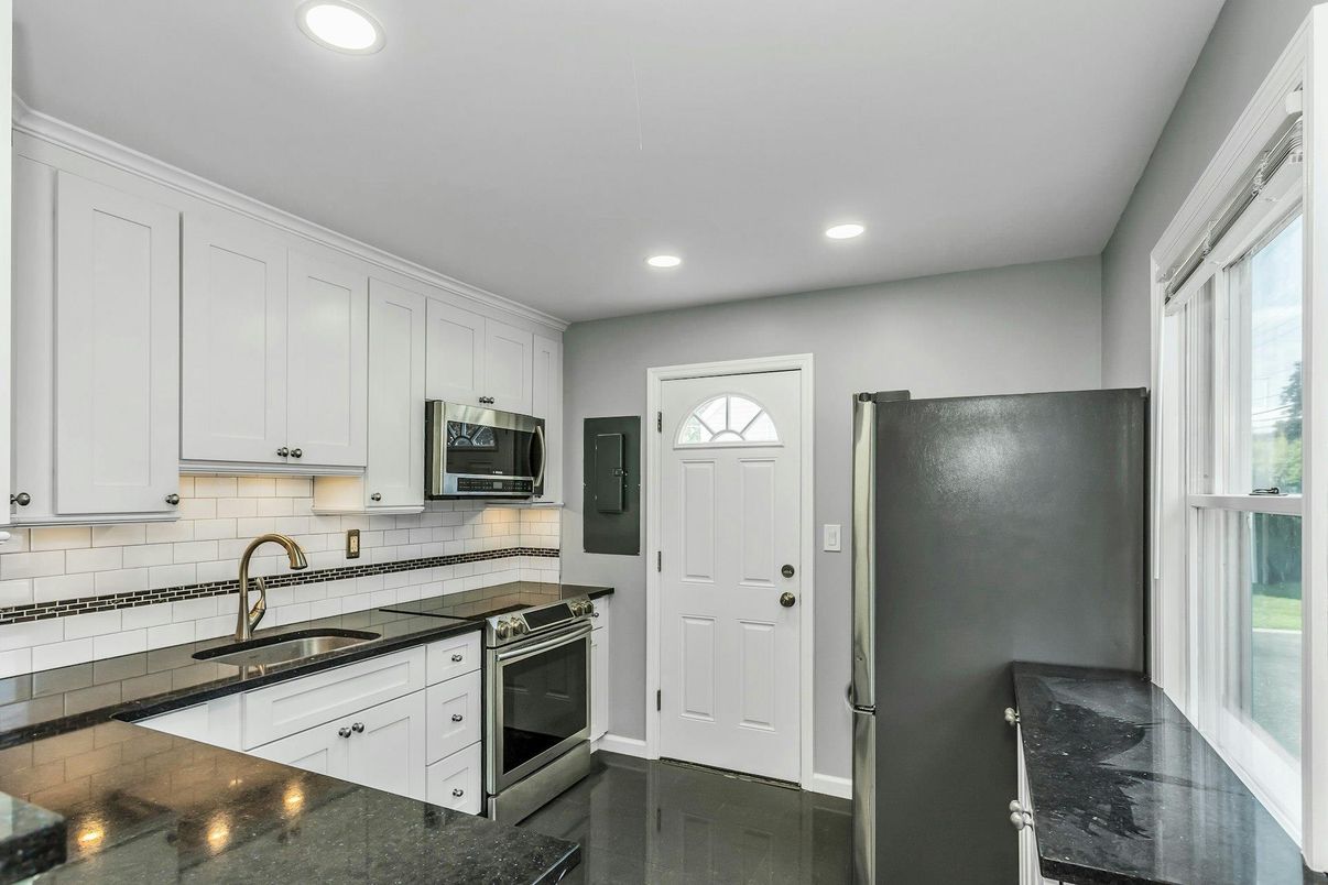 Interior, Kitchen, Recessed Lighting, Stainless Steel Appliances