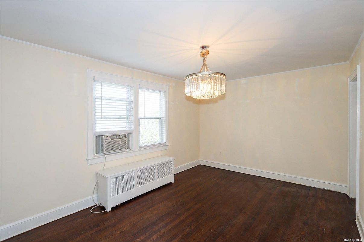Chandelier, Empty room, Interior, Wood Texture Flooring