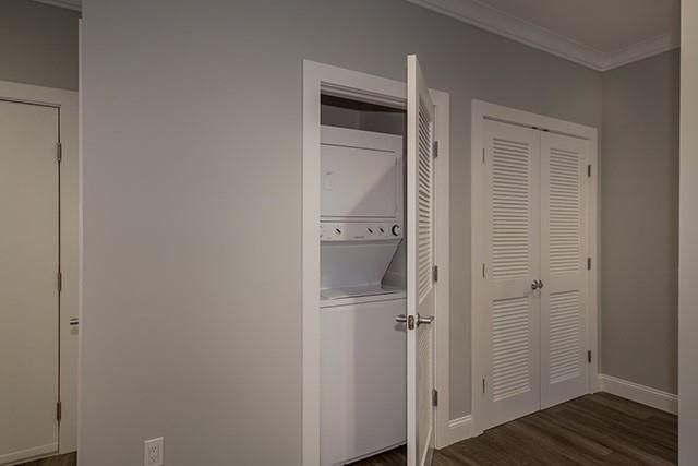 Interior, Utility Closets, Washer, Wood Texture Flooring