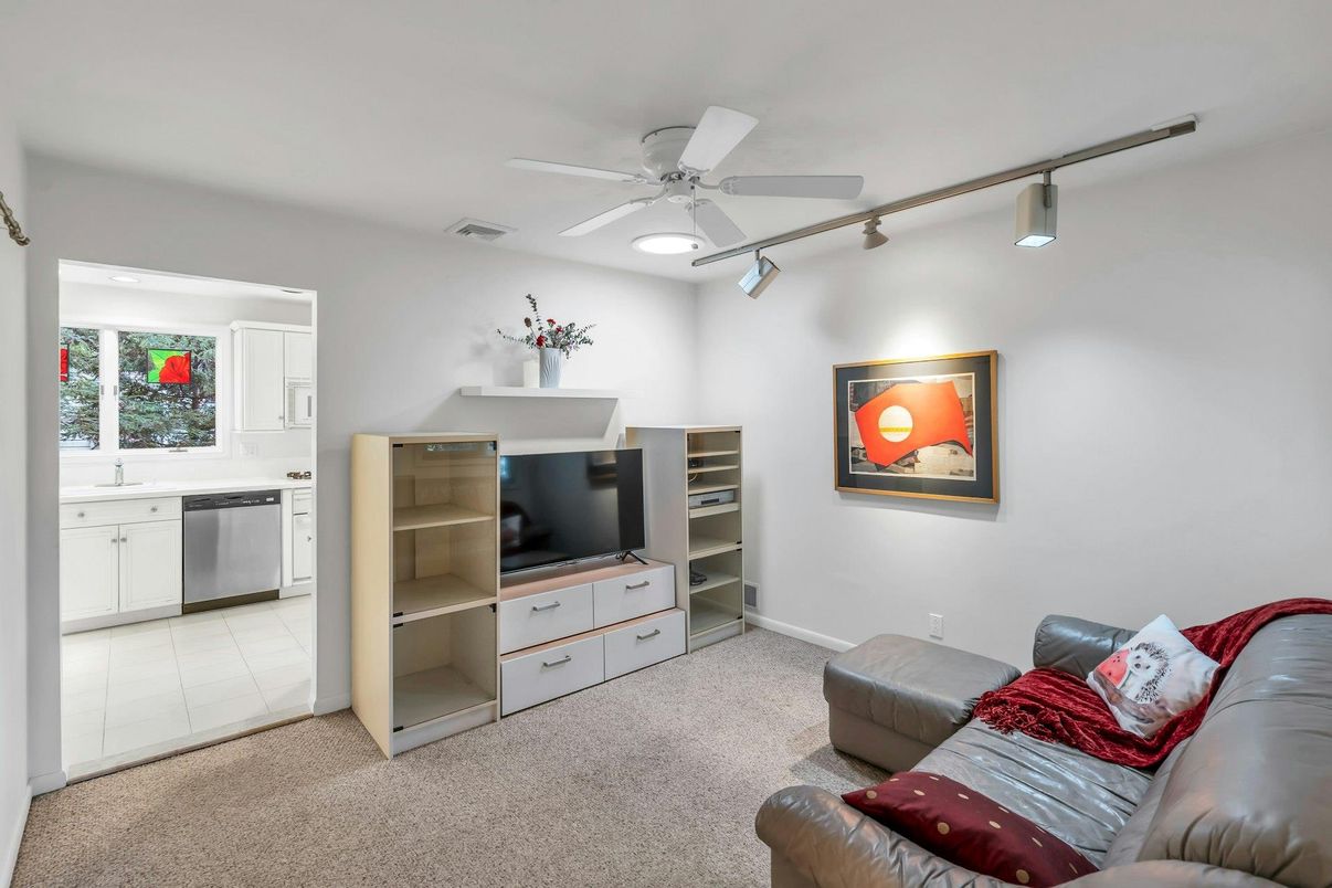 Interior, Kitchen, Living room