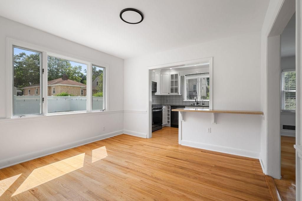 Empty room, Interior, Kitchen, Wood Texture Flooring