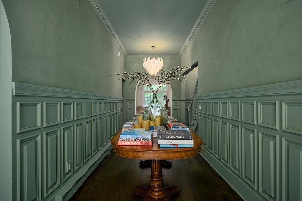 Chandelier, Interior, Wood Texture Flooring