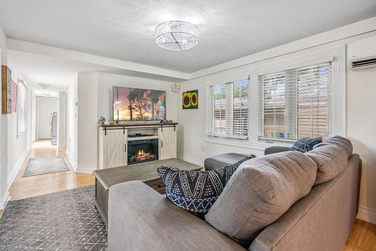 Fireplace, Interior, Living room, Wood Texture Flooring