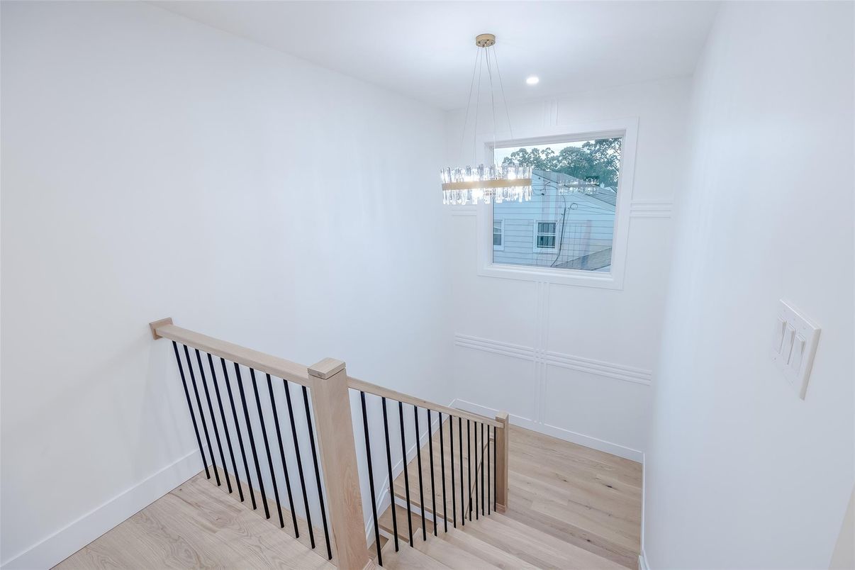 Chandelier, Interior, Recessed Lighting, Wood Texture Flooring