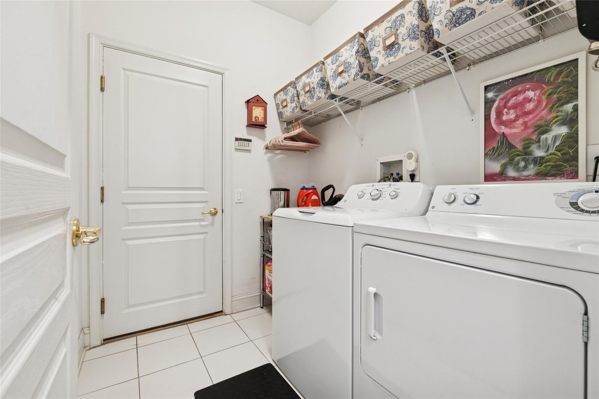 Interior, Washer
