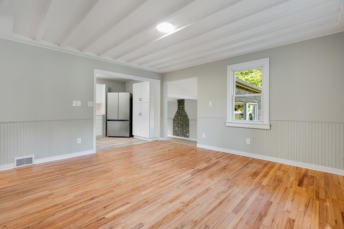 Empty room, Interior, Wood Texture Flooring