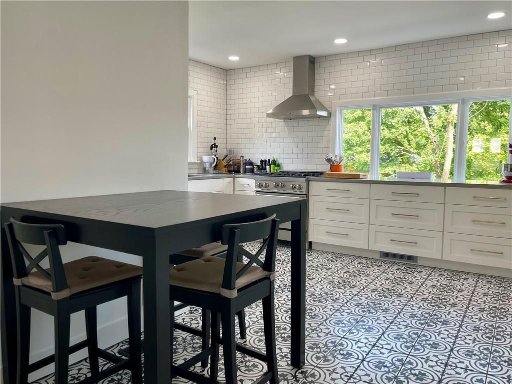 Interior, Kitchen, Recessed Lighting, Stainless Steel Appliances